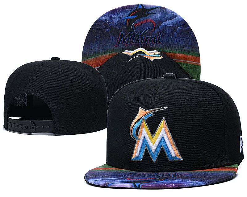 2020 MLB Miami Marlins Hat 2020119->mlb hats->Sports Caps